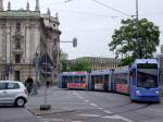 2205 als Linie21 am Karlsplatz(Stachus)unterwegs; 090515  ...