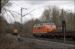 Im M�rz wurde die G�terbahn zwischen Witten und Vorhalle erneuert. ...