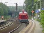 BR 360 260 109-4 der EVG  Eifelbahn Verkehrsgesellschaft mbh ehemals 360-109-3 der Bocholter Eisenbahn in Recklinghausen-S�d am 27.5.2009