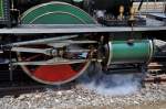 GENF Dampfloktreffen Goldau 24.Mai 2009. Detailansicht der Ec 2/5 28 'Genf'. Ein wunderbarer Anblick, auch f�r Nicht-Eisenbahn-Fans.