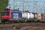 Re 482 Die 482 019-7 der SBB Cargo zieht einen Gz aus Aachen West am 23.05.2009