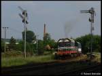 BR 721 721 546-0 mit einem Bauzug am 18.05.2009 in Kyjov