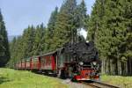 Harzer Schmalspurbahnen Der klassiker im Harz! Der Personenzug in Richtung Nordhausen zwischen Elend und Sorge!