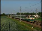 151 011-4 mit Schnellzug nach Prag in Sedlistka am 19.05.2009 ...