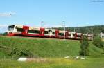 VT 254,252,251 und 253 vom Seeh�sle (HzL) als TfzL 93921 ...