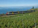 NPZ als S4 12427 von Morges nach Palezieux kurz vor ...