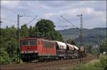 Der abendliche G�terzug Finnentrop/Plettenberg ...  Florian B�ttcher 29.05.2009