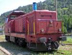 SBB-Cargo: Die Bm 4/4 18412 steht am 29.5.09 in Airolo ...