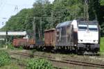 Veolia 185-CL-002 am 29.5.09 in Duisburg-Neudorf  ...