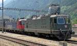 SBB-Cargo: Wieder eine gr�ne Re 4/4 (11364) und wieder eine ...