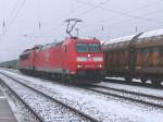 Die 185 015-0 f�hrt ...  Stefan Pavel 23.03.2005