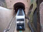 Die erste Offizele fahrt der Heidelberger Bergabhn nach  ...