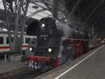 Die 01 1533 am 22.02.2009 in Leipzig Hbf.  ...