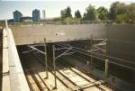 Tunnel Die Nordeinfahrt des Nord-S�d-Fernbahntunnels(L�nge:3586m)am Berliner Hbf. 