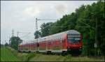 RE10423 mit Schublok 111 116 nach Dortmund an der ehem. ...