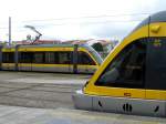 Triebwagen 007 und 067 in P�voa de Varzim (11. Mai ...