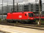 Lokportrait der 1116 255 am 16.05.2009 in M�nchen Hbf.  ...