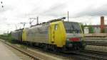 br-189-dispolok Die Dispoloks ES 64 F4 003 und -010 am Heimeranplatz am 16.10.2009.
