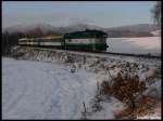 BR 750 R 1161 mit 750 118-2 bei Rynoltice am 03.01.2009
