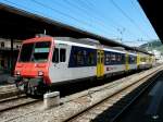 SBB / ChV - Regio nach Puidoux-Chexbres mit dem Steuerwagen ...