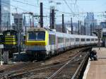 Bahnbildertreffen in Br�ssel am 30/05/2009. IC Ostende - Eupen mit ...