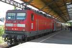 112 136 am 23.5.09 in Krefeld Hbf  ...