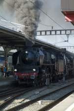 Die 241 A und 241 P in Genf zur weiterfahrt ...