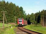 Der sch�ne Frankenwald am ...  Ober franke 03.06.2009
