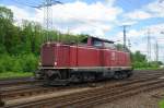 Lokportrait von 212 052-5 der EfW. (Gremberg, 18.05.2009).  ...