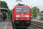 Die 185 293-8 bei ...  Eric Otten 03.06.2009