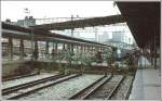 1600mm Der Bahnhof Belo Horizonte hatte drei Kopfgleise aus beiden Richtungen, sowie auch durchgehende Geleise in beiden Spurweiten. (Archiv 03/1979)