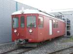 AAR Wynental- und Suhrentalbahn AAR - Triebwagen De 4/4 6 im Bahnhofsareal von Sch�ftland am 09.04.2009