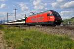 Re 460 102-7 Historic . Nur eine Stunde nach der blauen ...