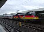 Am 05.10. 08 ist 1116 036-3 Deutschland mit dem IC K�nigssee  ...