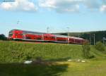 doppelstock-steuerwagen-3-gattung IRE 4720 (Konstanz-Offenburg) mit Schublok 146 232-4 am km 69,8 2.6.09