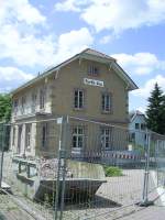 Der Bahnhof F�rth im Odenwald wird wie andere Bahnh�fe an ...