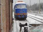 PCC BR 232 066 am 28.12.2005 im DB Bahnhof Guben ...