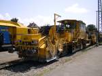 Ein im Bahnhof Denzlingen stehender Bauzug am 25.05.2009.  ...