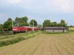 112 175-5 hat am 24.05.09 den RE 21423 L�beck Hbf ...