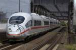 Ein ICE 3, Frankfurt(M) Hbf - Paris Est, f�hrt �ber ...