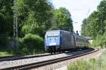 Am 20.5.09 war in Assling (Oberbay) die 101 070-1 Adler ...
