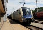 Die ES 64 U2 - 023 von den Wiener Lokalbahnen ...