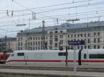 Typisch f�r M�nchen Hbf! Die ICE s, 6.6.2009  ...