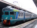 Ein Ale 801 Regionalzug am 28.05.2009 in Roma Termini.  ...