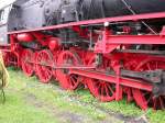 BR 52 2195-7 im Bayerischen Eisenbahnmuseum in N�rdlingen. Das Fahrwerk ...