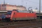 101 080-0 als Lz in Koblenz Hbf 06.4.09  ...
