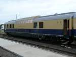 Auch der Rheingold-Panoramaspeisewagen geh�rte zu den Ausstellungsst�cken beim Bahnhofsfest in ...