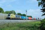 ES 64 U2-018 am 09.05.09 in M�nchen-Karlsfeld km 16,1  ...