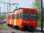 RBS - Regio nach Jegensdorf mit dem Triebwagen Be 4/12 ...