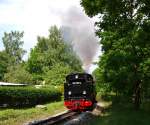 99 1782-4 zieht den P 225 Binz LB - G�hren ...
